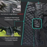 Sur Pantalon moto anti-pluie et froid Homme - Cordura™ & 3M Xerogel™