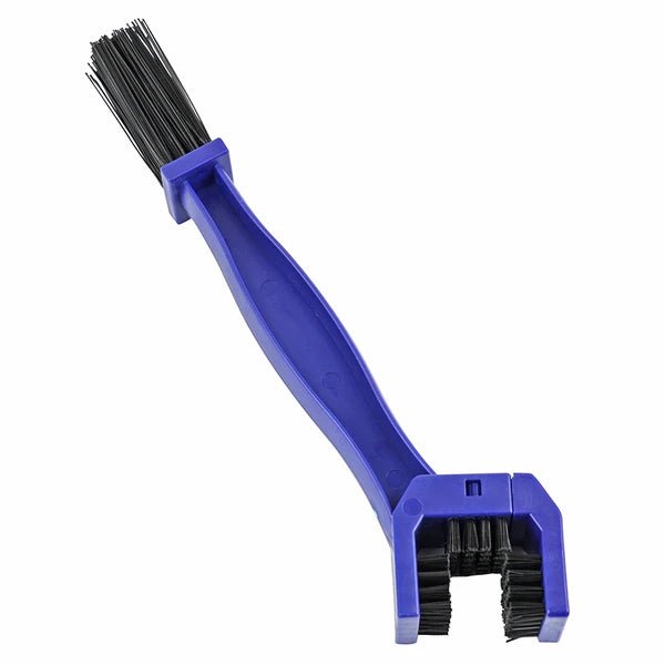 Brosse Nettoyage Chaîne Moto 3 Faces - Entretien Rapide et Efficace - LE PRATIQUE DU MOTARD