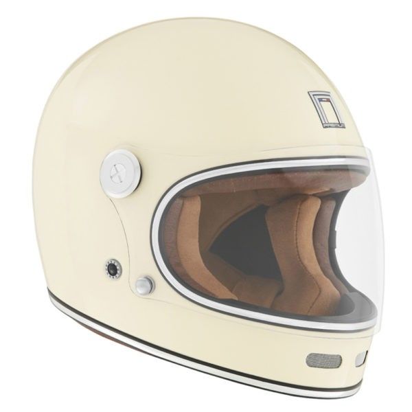 Casque Moto Intégral Revenge Crème Brillant | NOX - LE PRATIQUE DU MOTARD