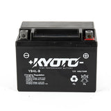 Batterie Moto Kyoto YB4L-B — AGM 12V Sans Entretien