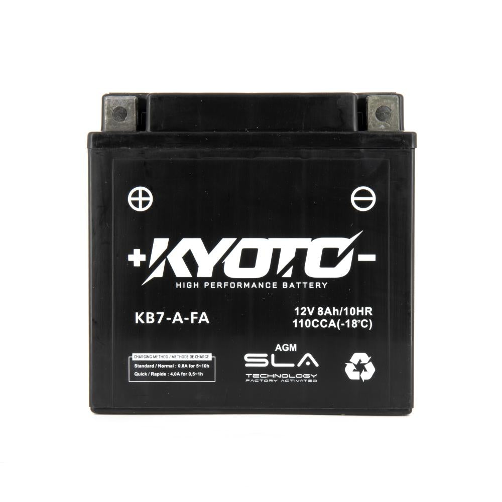 Batterie Moto Kyoto YB7-A — AGM 12V Sans Entretien