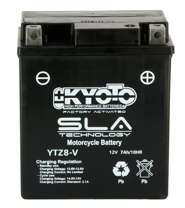 Batterie Moto Kyoto YTZ8-V — AGM 12V Sans Entretien