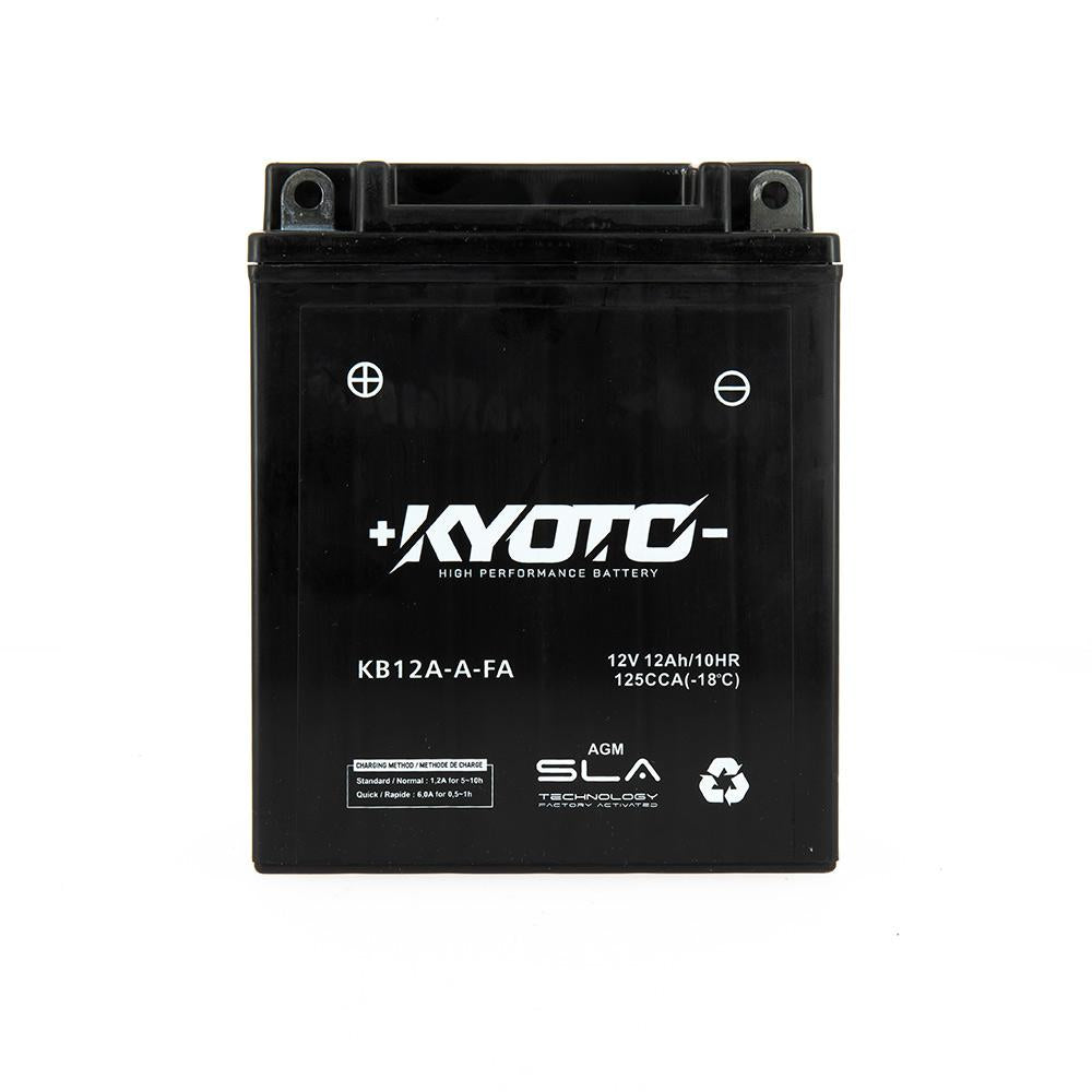 Batterie Moto Kyoto YB12A-A — AGM 12V Sans Entretien