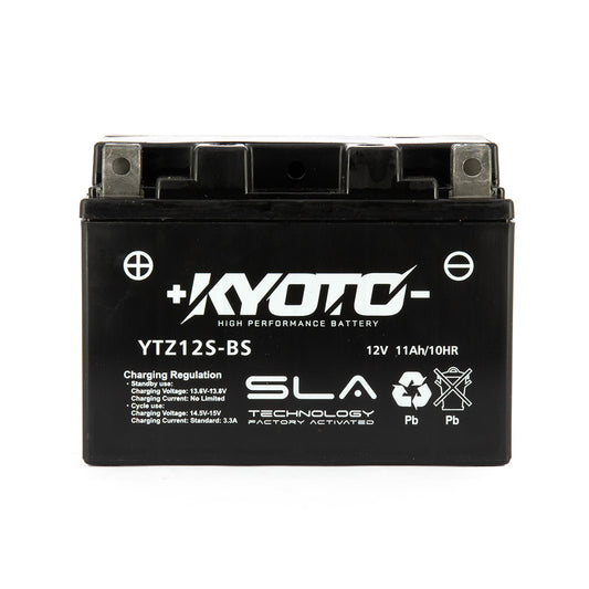 Batterie Moto Kyoto YTZ12S-BS — AGM 12V Sans Entretien