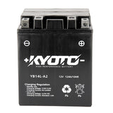 Batterie Moto Kyoto YB14L-A2 — AGM 12V Sans Entretien