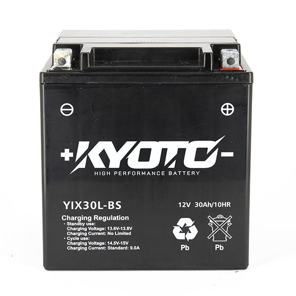 Batterie Moto Kyoto YIX30L-BS — AGM 12V Sans Entretien
