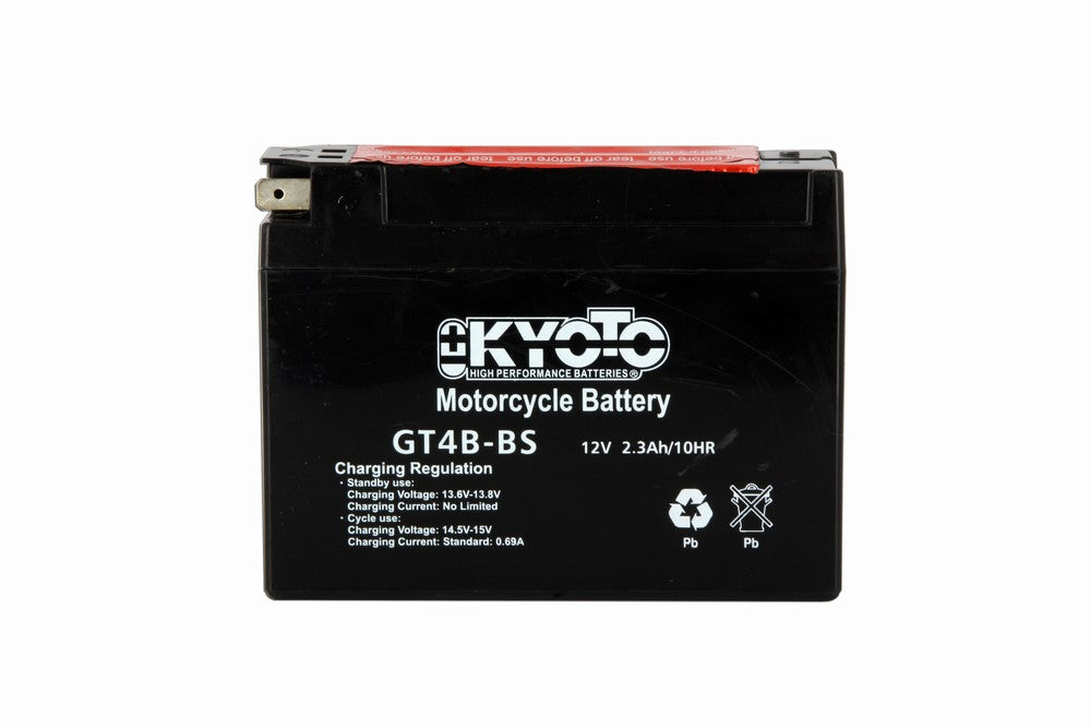 Batterie Moto Kyoto YT4B-BS — AGM 12V Sans Entretien
