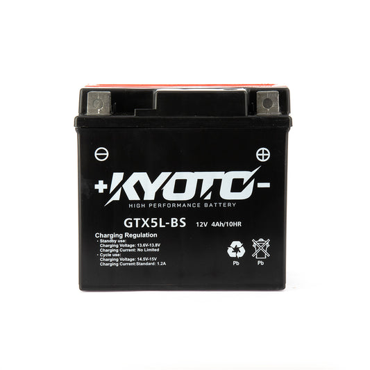 Batterie Moto Kyoto YTX5L-BS — AGM 12V Sans Entretien