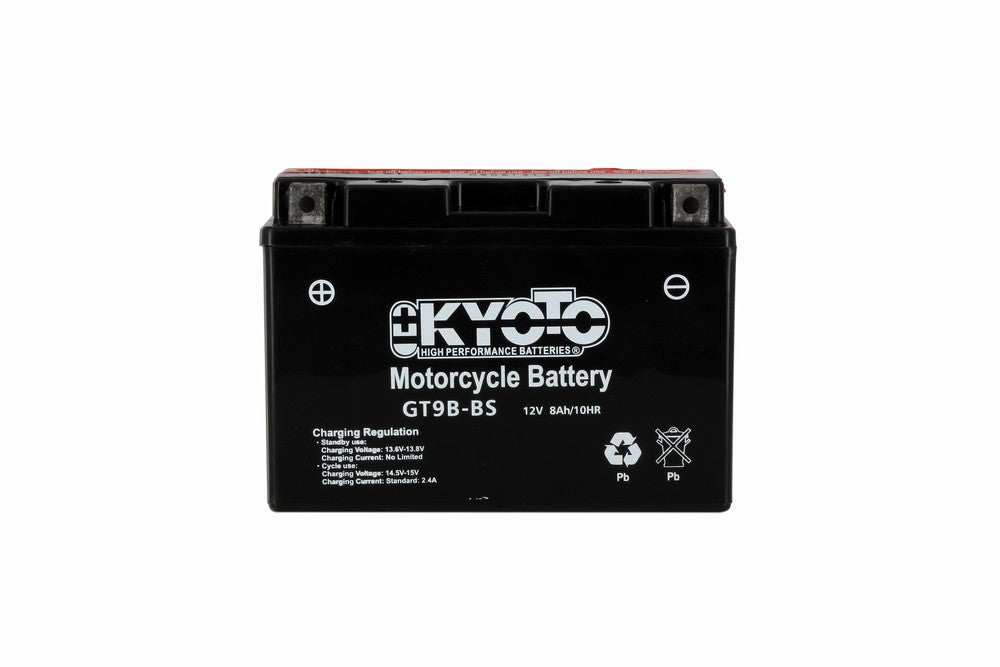 Batterie Moto Kyoto YT9B-BS — AGM 12V Sans Entretien