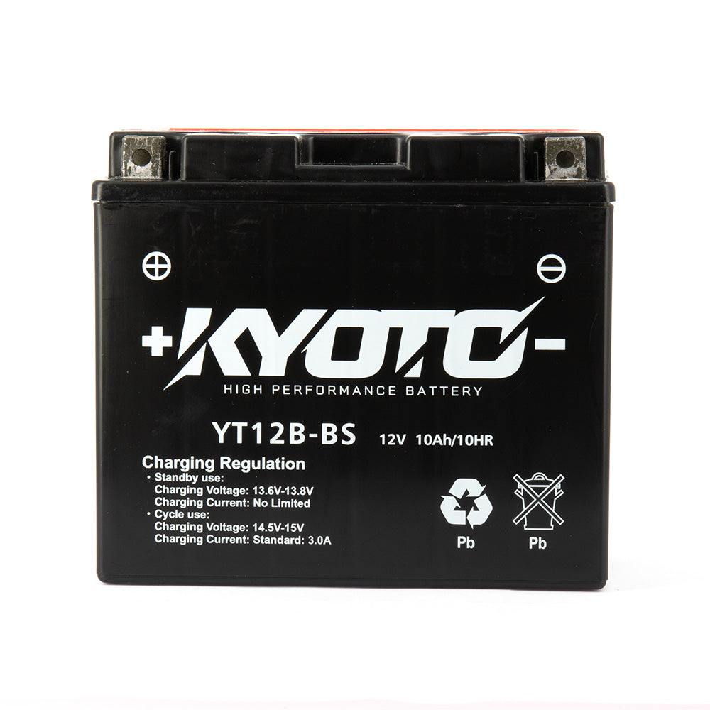 Batterie Moto Kyoto YT12B-BS — AGM 12V Sans Entretien