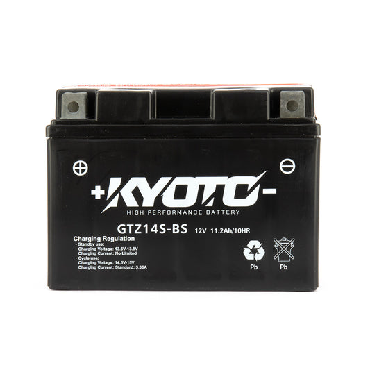Batterie Moto Kyoto YTZ14-S — AGM 12V Sans Entretien