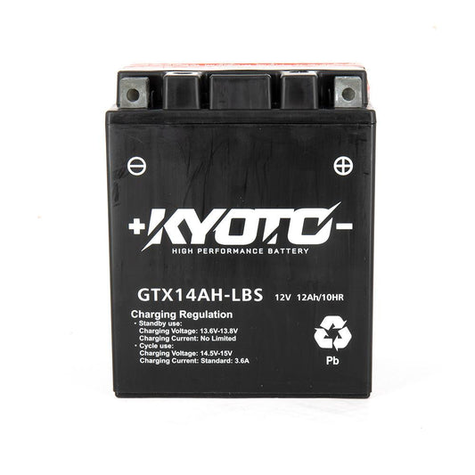 Batterie Moto Kyoto YTX14AHL-BS — AGM 12V Sans Entretien