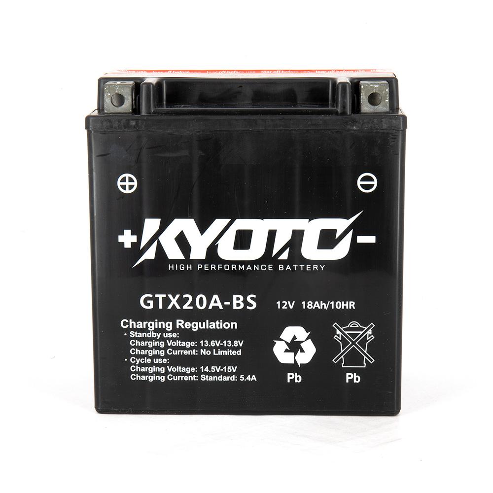 Batterie Moto Kyoto YTX20A-BS — AGM 12V Sans Entretien