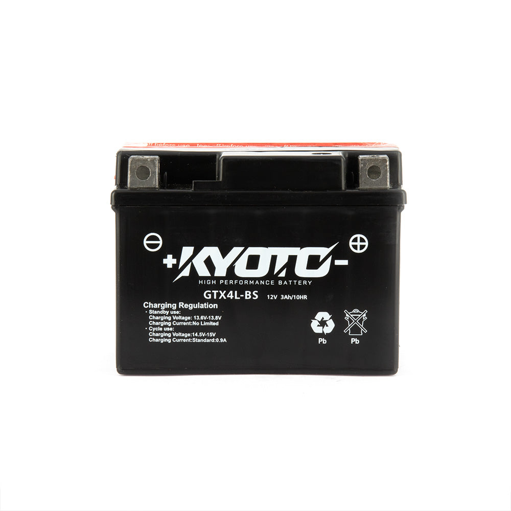 Batterie Moto Kyoto YTX4L-BS — AGM 12V Sans Entretien
