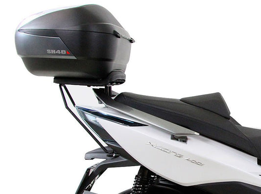 Fixation pour Top Case Kymco Xciting 400i - LE PRATIQUE DU MOTARD