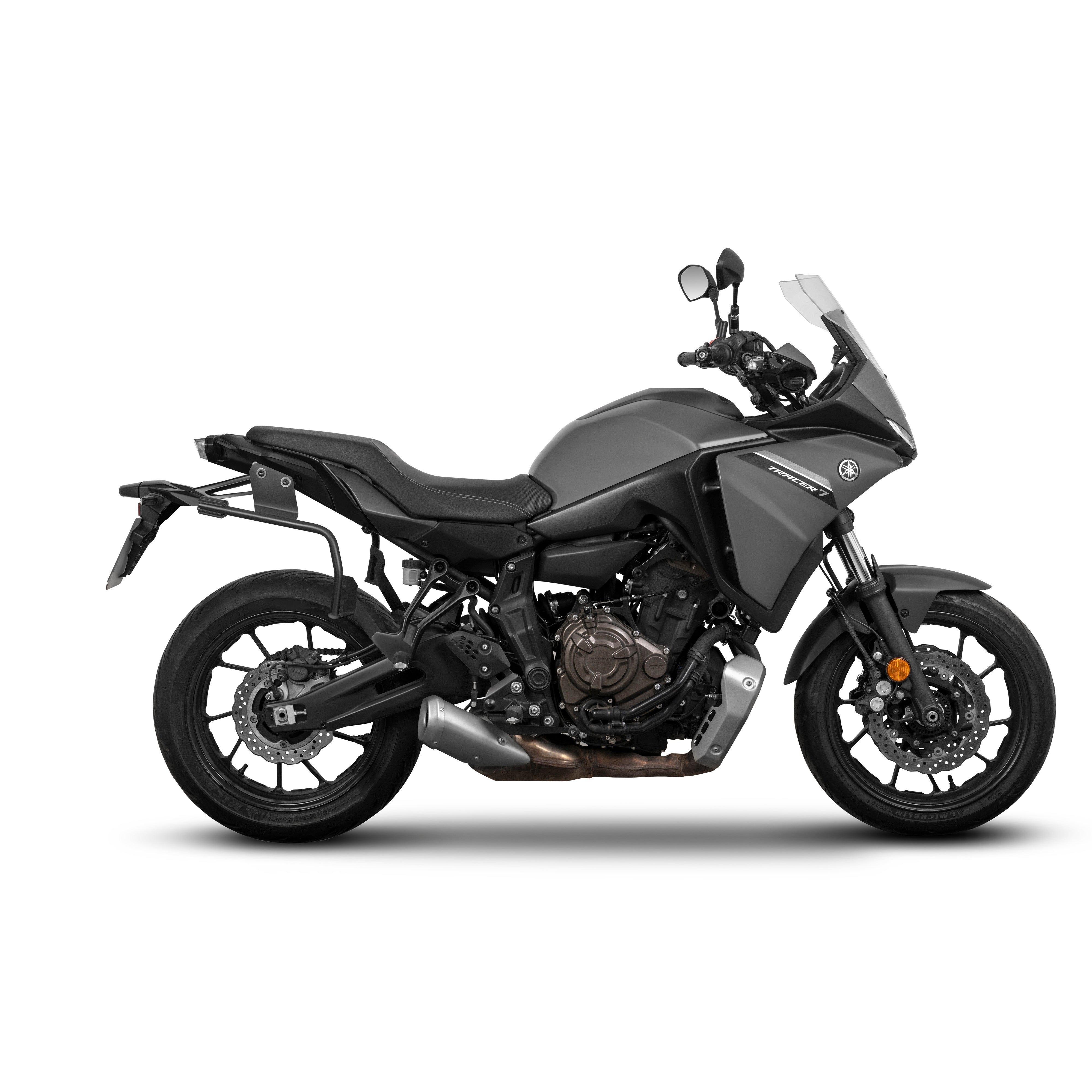 3P System Fixation Latérale Yamaha MT 07 Tracer - LE PRATIQUE DU MOTARD