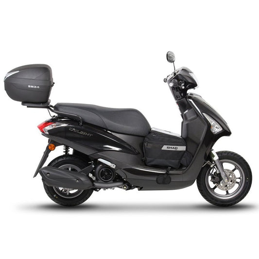 Fixation pour Top Case Yamaha Delight 125 - LE PRATIQUE DU MOTARD