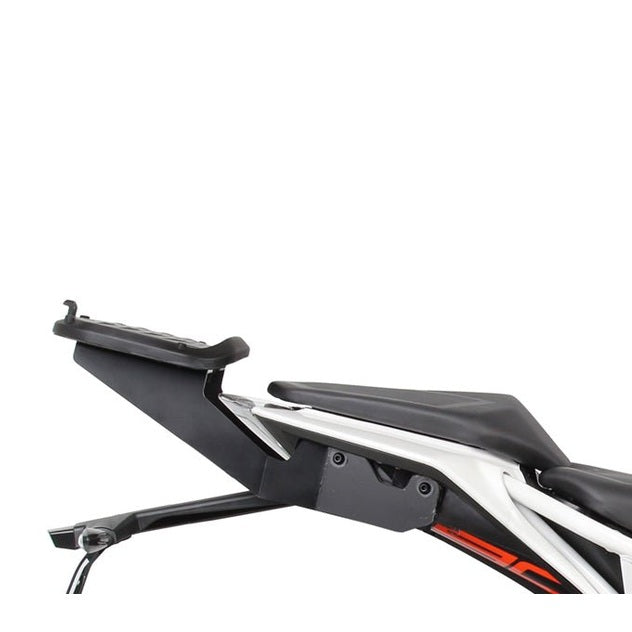 Fixation pour Top Case KTM Duke 125/390 - LE PRATIQUE DU MOTARD
