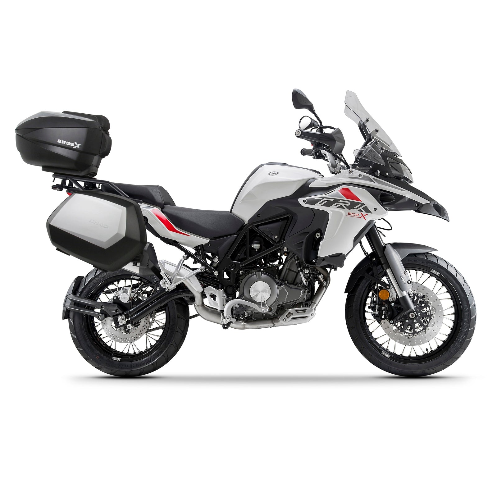 3P System Fixation Latérale Benelli Trk 502 X/QJ Srt 700 X Trail - LE PRATIQUE DU MOTARD