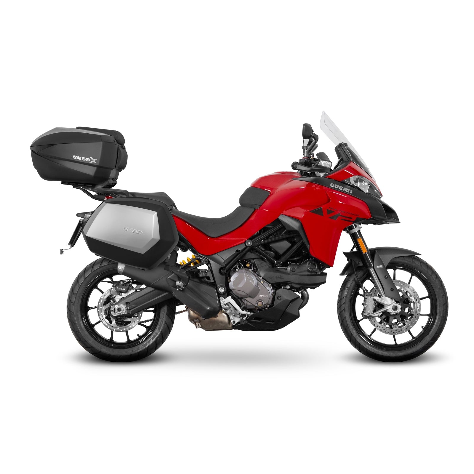 3P System Fixation Latérale Ducati Multistrada 950/1260 - LE PRATIQUE DU MOTARD