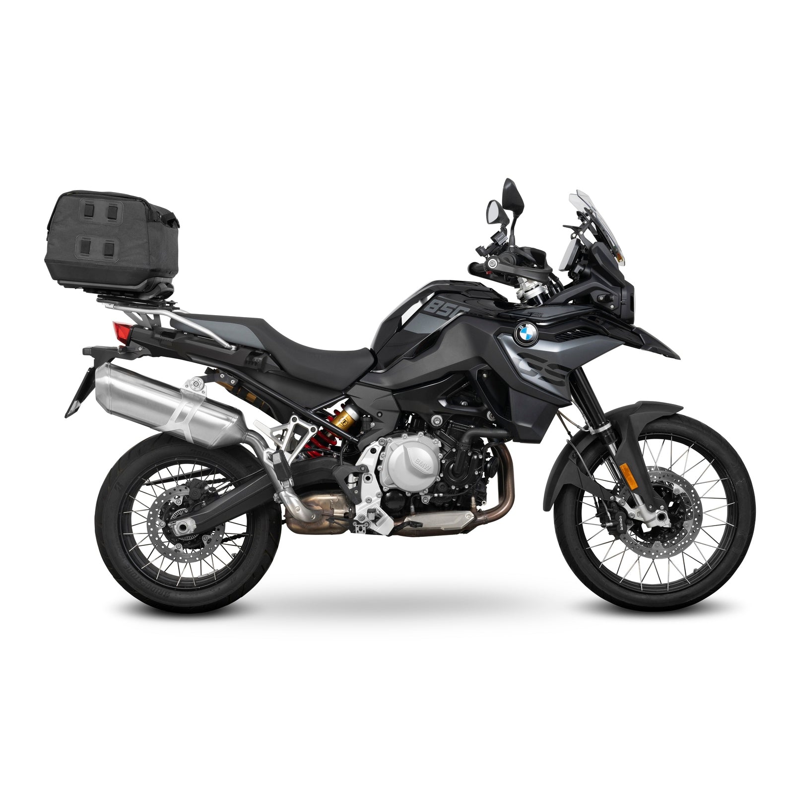 Fixation pour Top Case BMW F750GS/F850GS Compatible avec la Platine Porte - bagages en Aluminium Oem BMW - LE PRATIQUE DU MOTARD