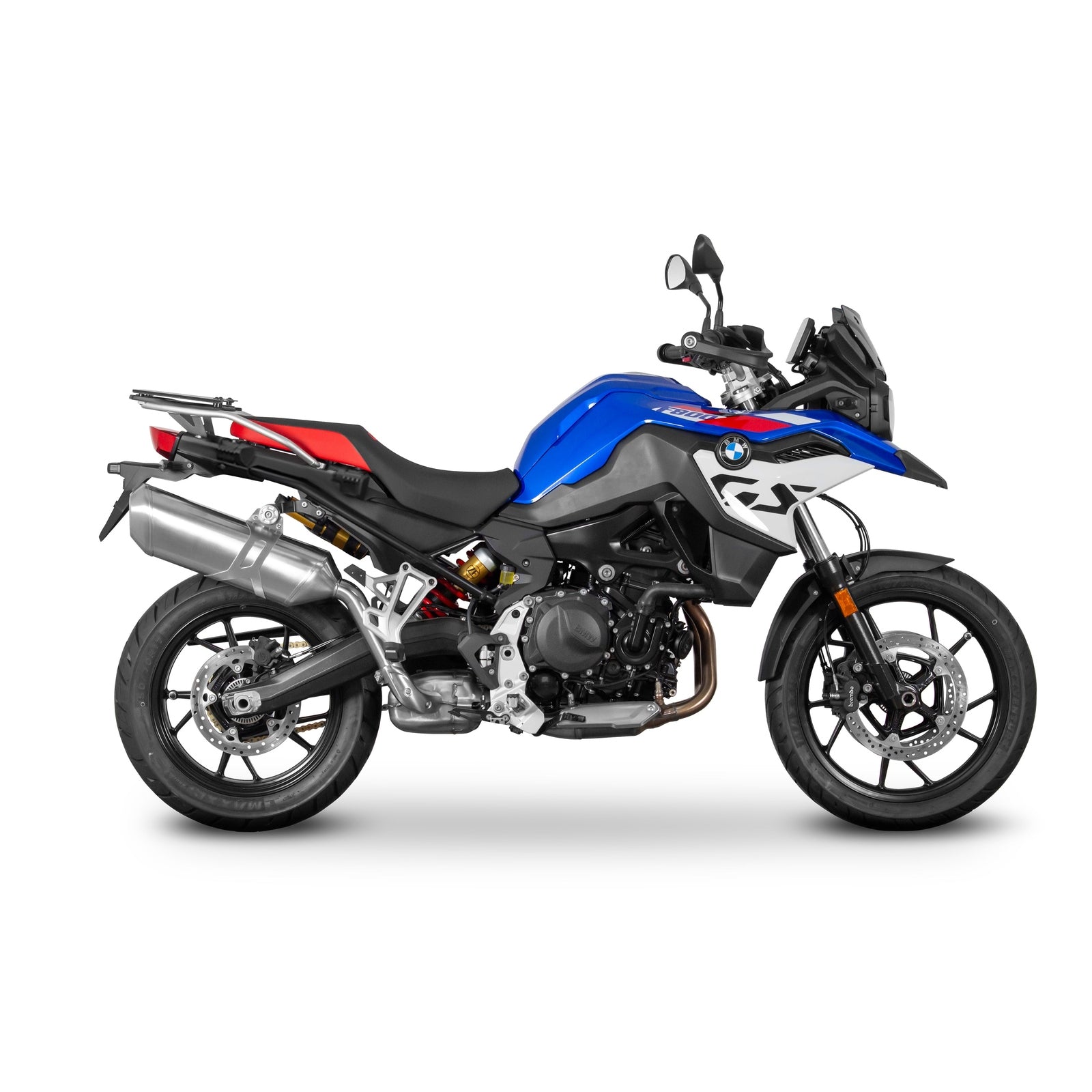 Fixation pour Top Case BMW F750GS/F850GS Compatible avec la Platine Porte - bagages en Aluminium Oem BMW - LE PRATIQUE DU MOTARD