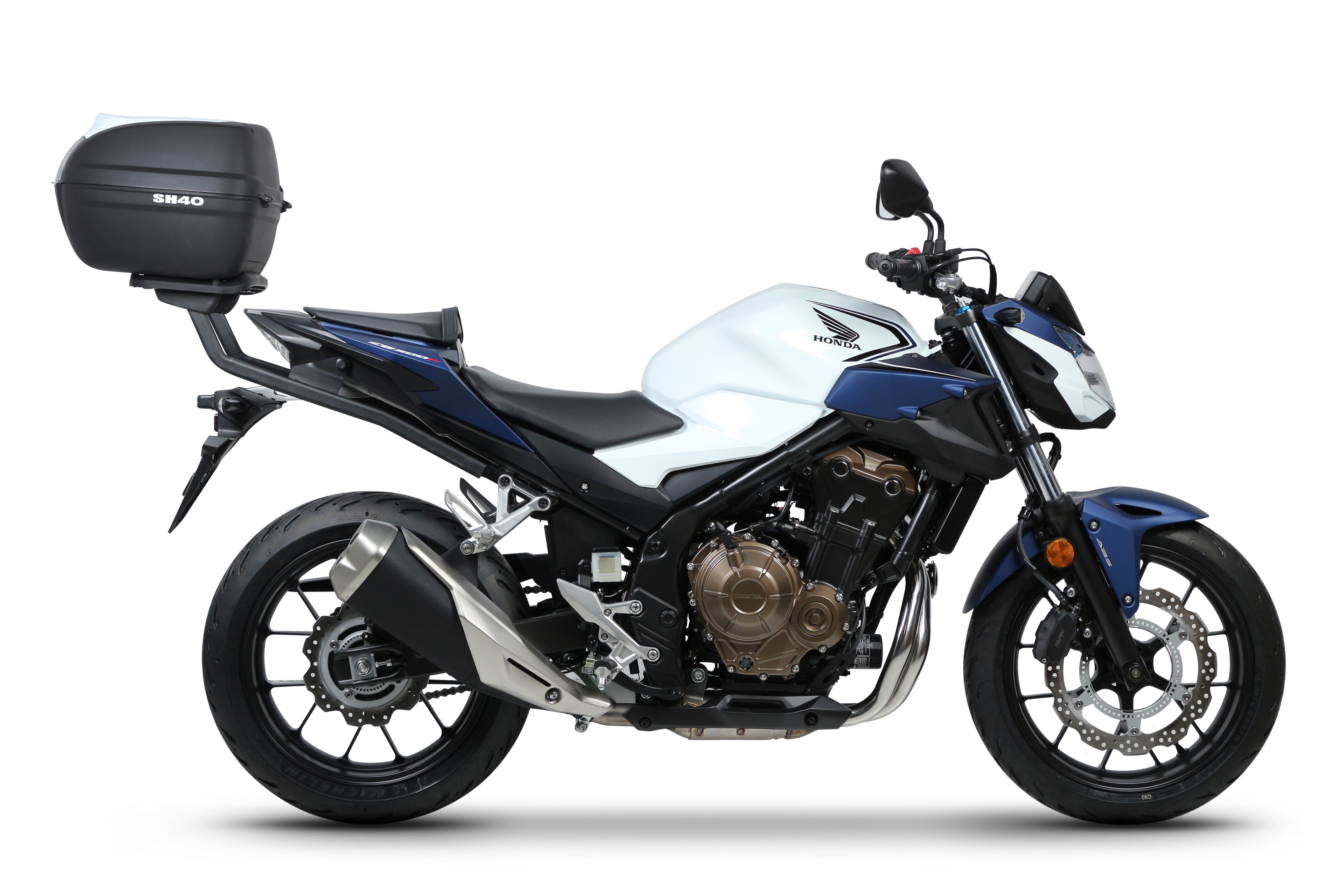 Fixation pour Top Case Honda CB500F/CBR500R - LE PRATIQUE DU MOTARD