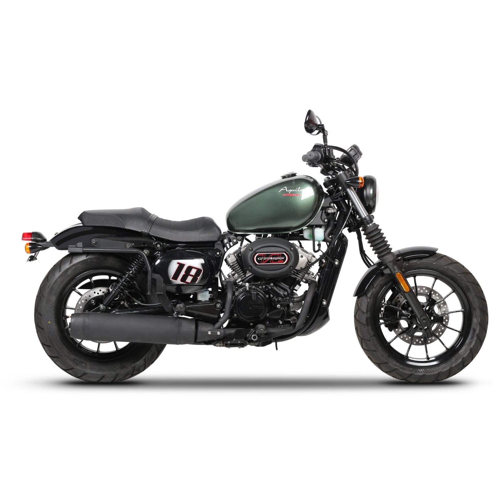 3P System Fixation Latérale Hyosung Gv 125 Aquila - LE PRATIQUE DU MOTARD