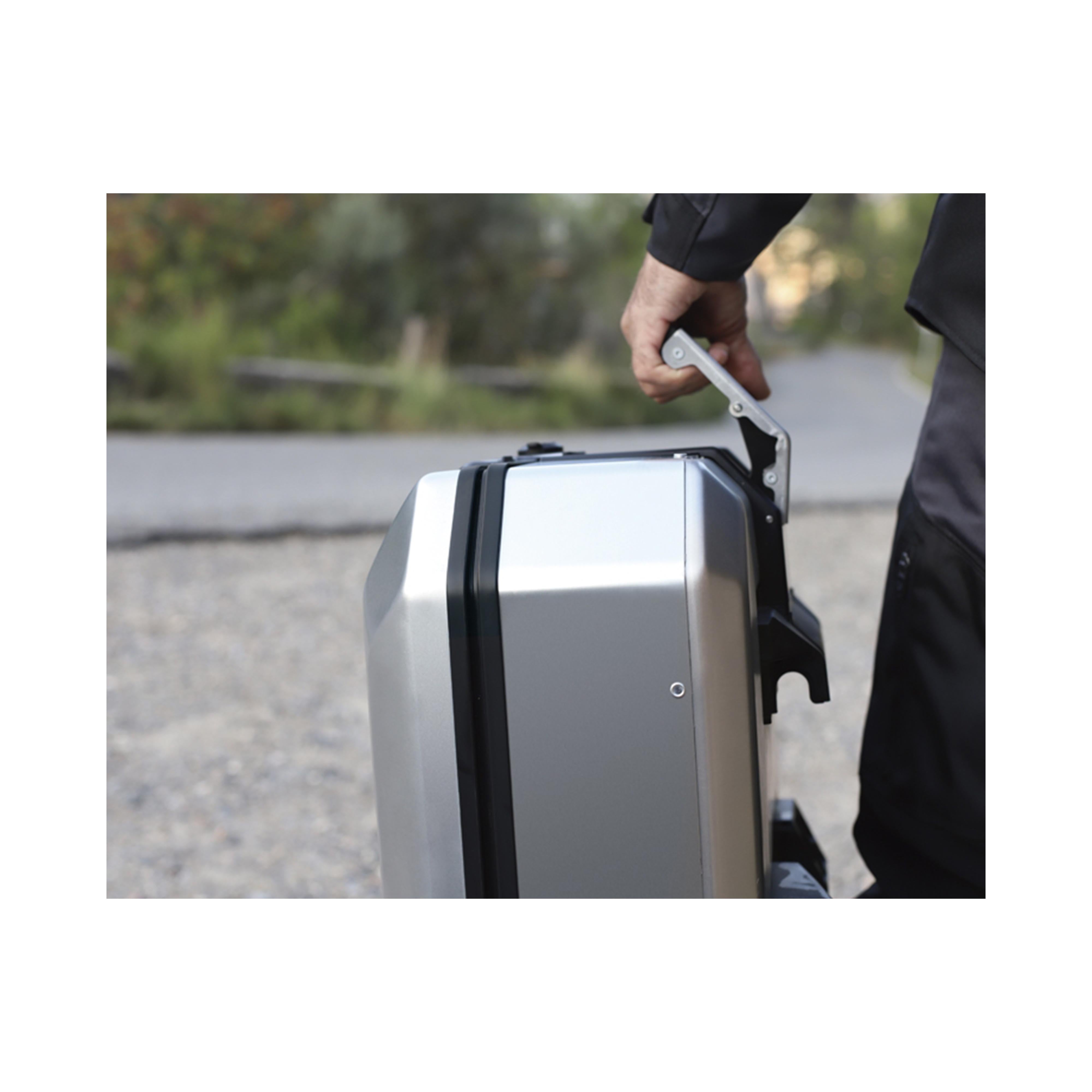 Valise Latérale Gauche SHAD TR36L Terra — Sacoche Moto 36L Alu Adventure - LE PRATIQUE DU MOTARD