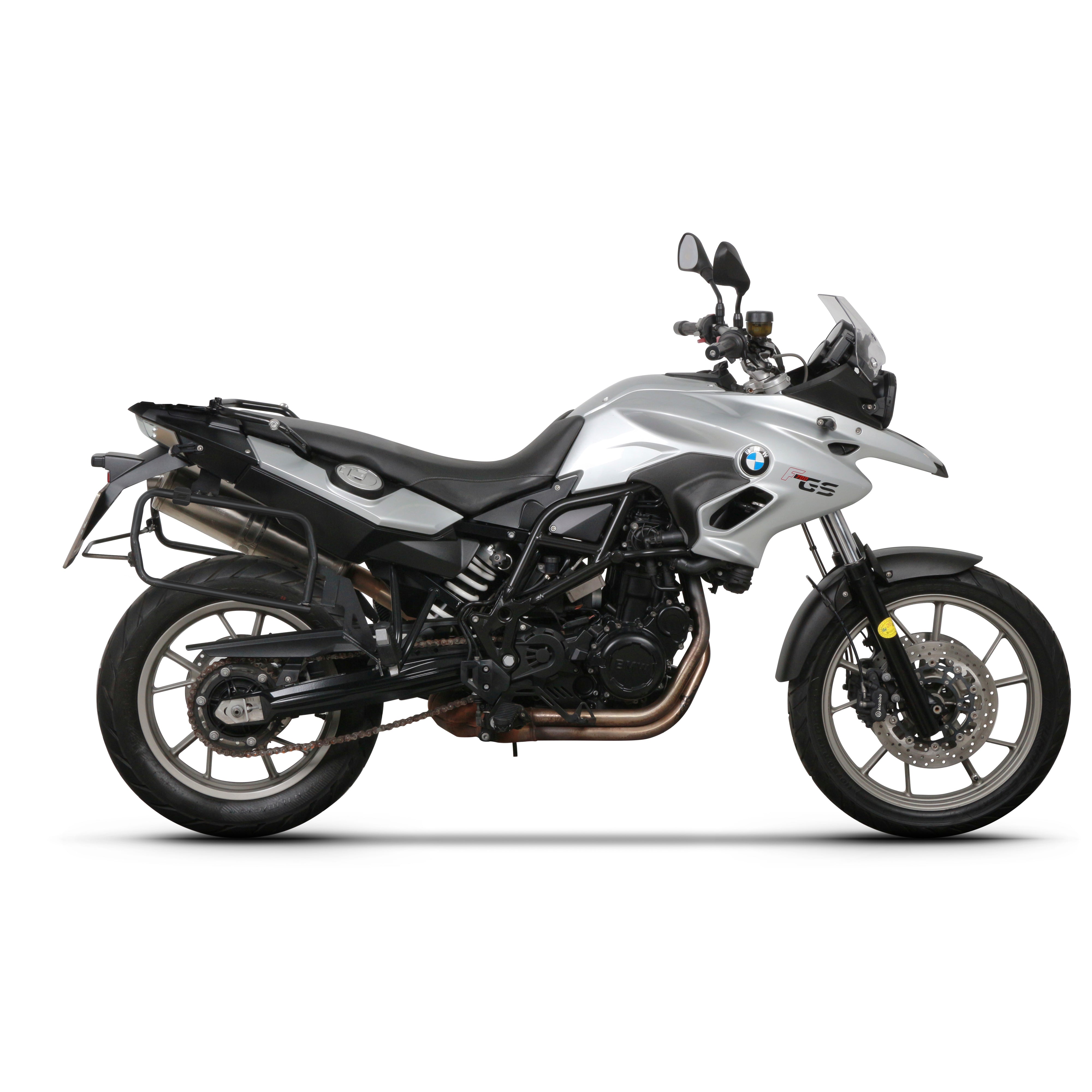 4P System Fixation Latérale BMW F650GS/F700GS/F800GS - LE PRATIQUE DU MOTARD