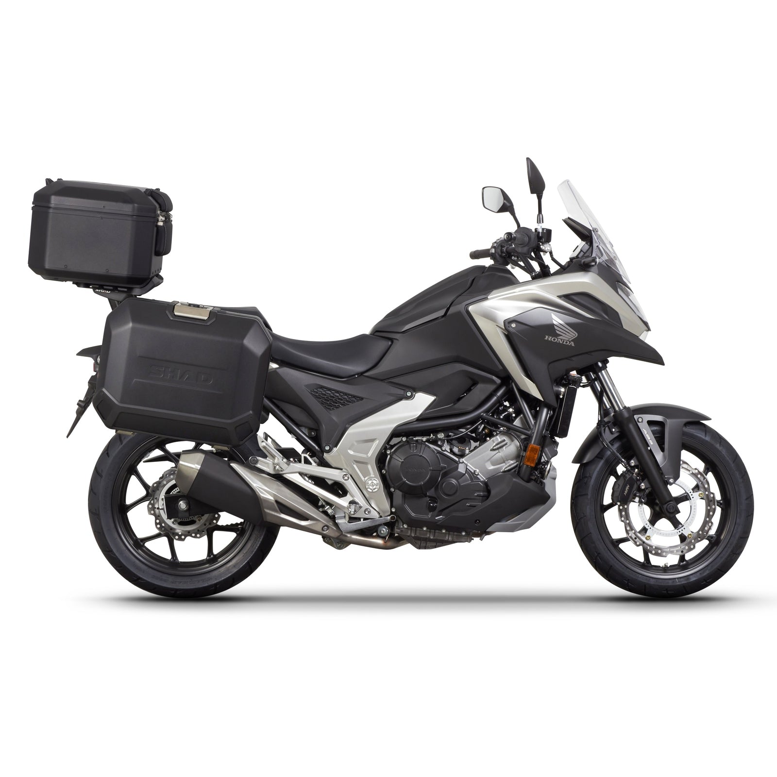 4P System Fixation Latérale Honda NC750X - LE PRATIQUE DU MOTARD