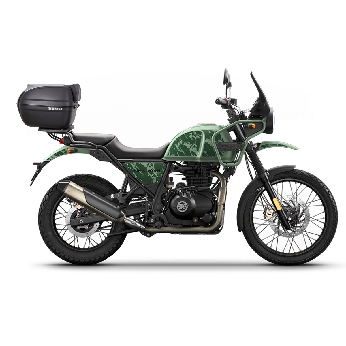 Fixation pour Top Case Royal Enfield Himalayan - LE PRATIQUE DU MOTARD