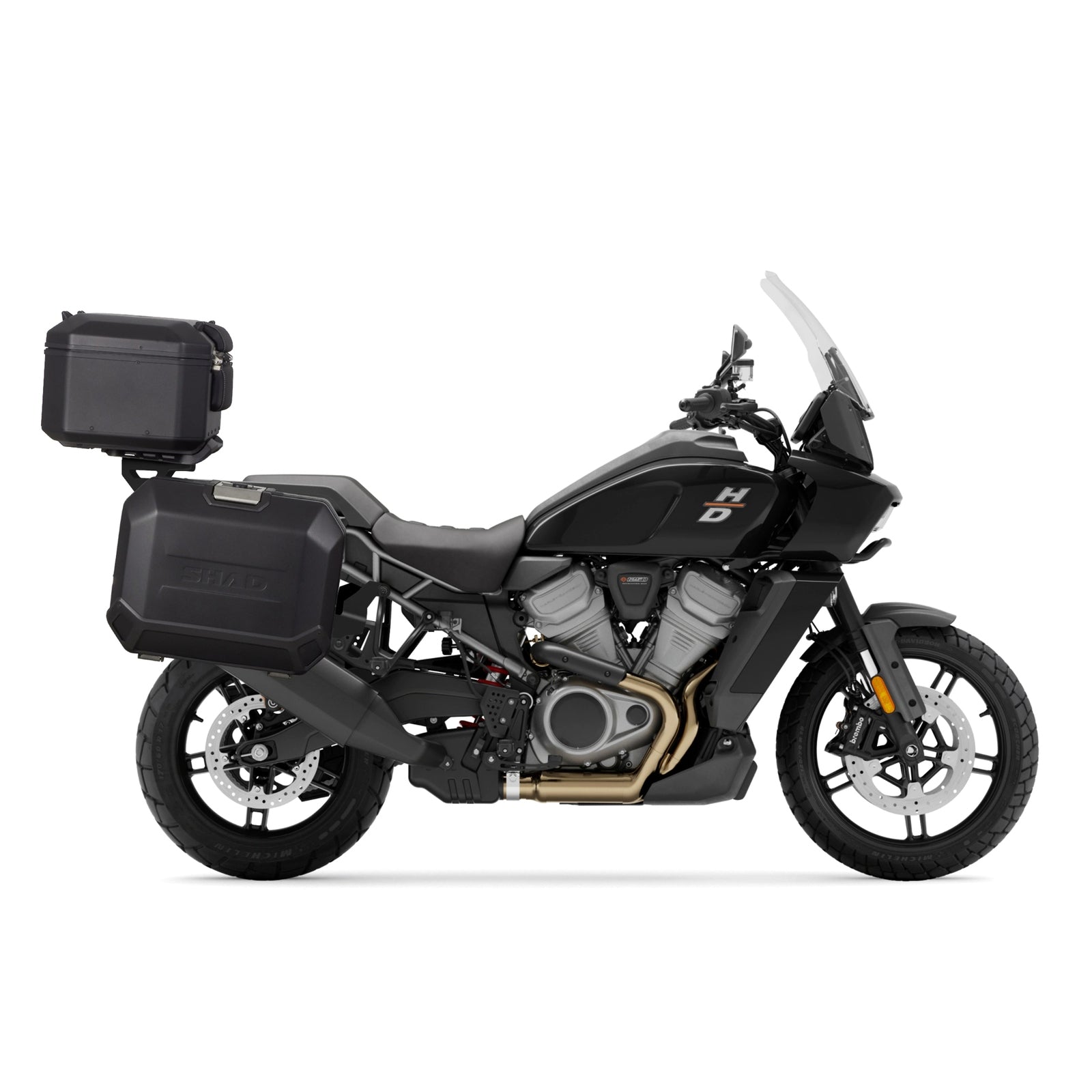 Fixation pour Top Case Harley 1250 Pan America - LE PRATIQUE DU MOTARD