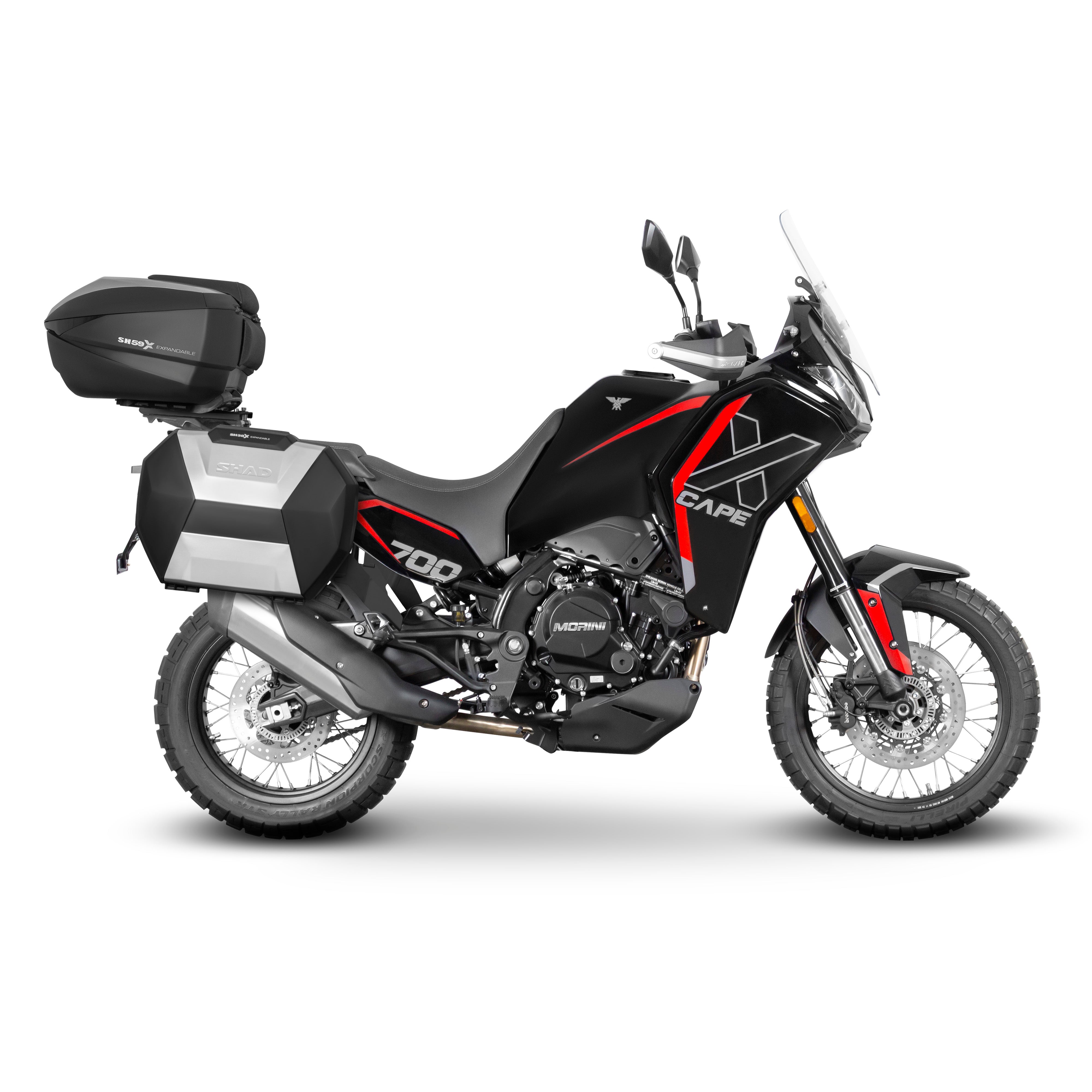 Fixation pour Top Case Moto Morini X - cape 649/700 - LE PRATIQUE DU MOTARD
