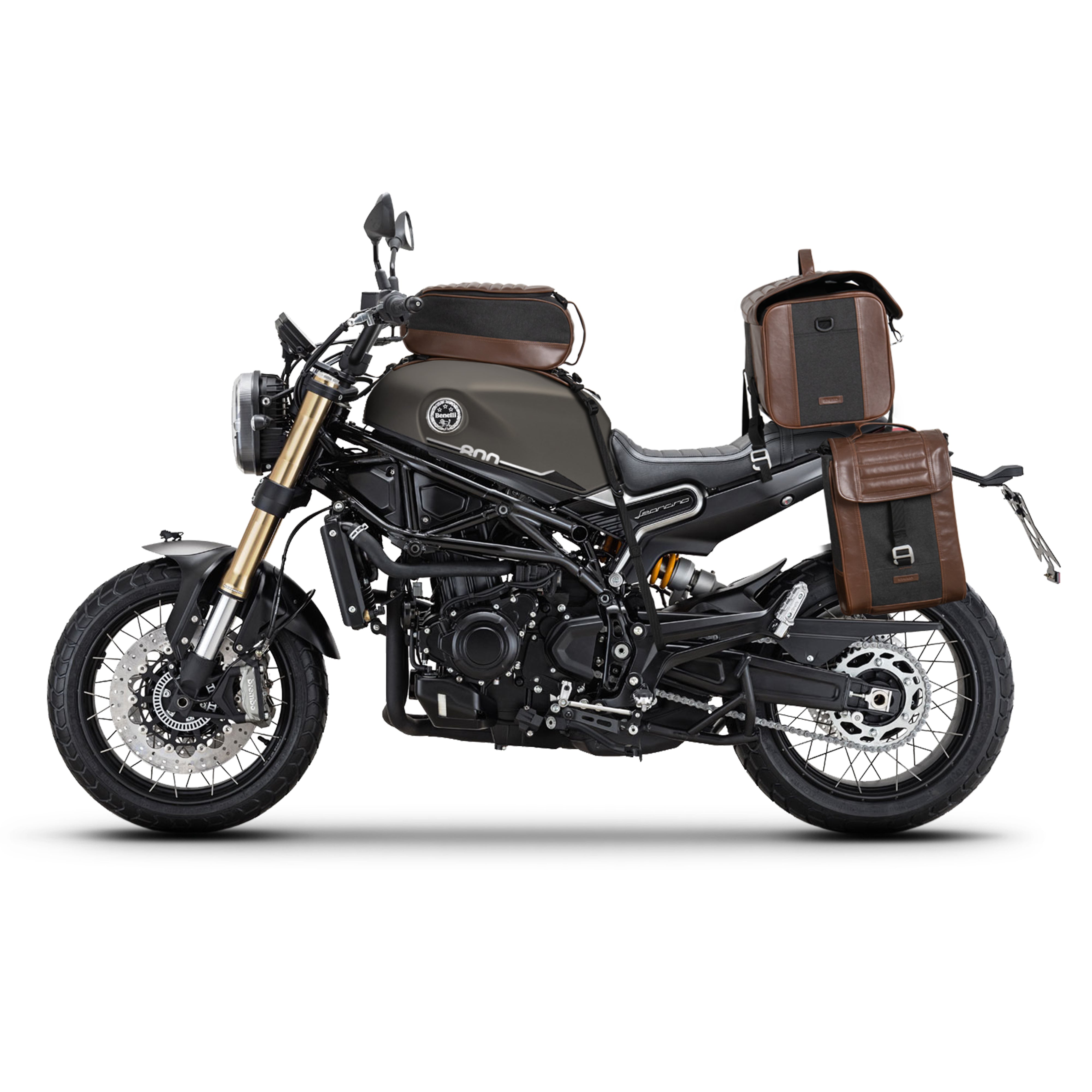 Fixation SR pour Sacoches Leoncino 800/TRAIL - LE PRATIQUE DU MOTARD