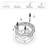 Fixation de Sacoche de Réservoir Click System Qj Motor - LE PRATIQUE DU MOTARD