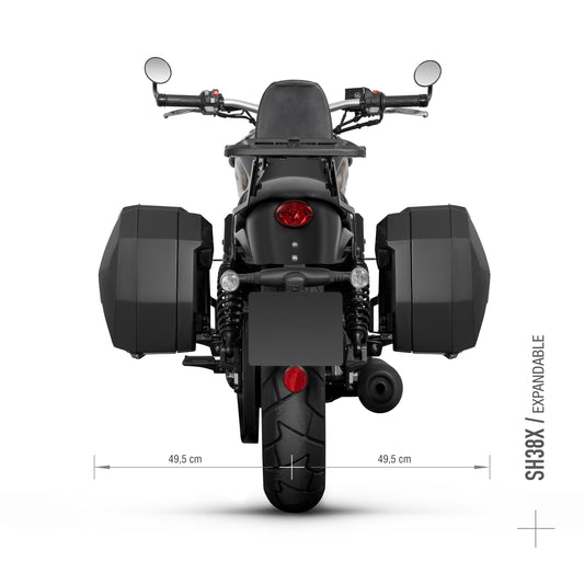 3P System Fixation Latérale Benda Fox 125 / Fox 300 - Keeway V - cruiser 125 / V302C - LE PRATIQUE DU MOTARD