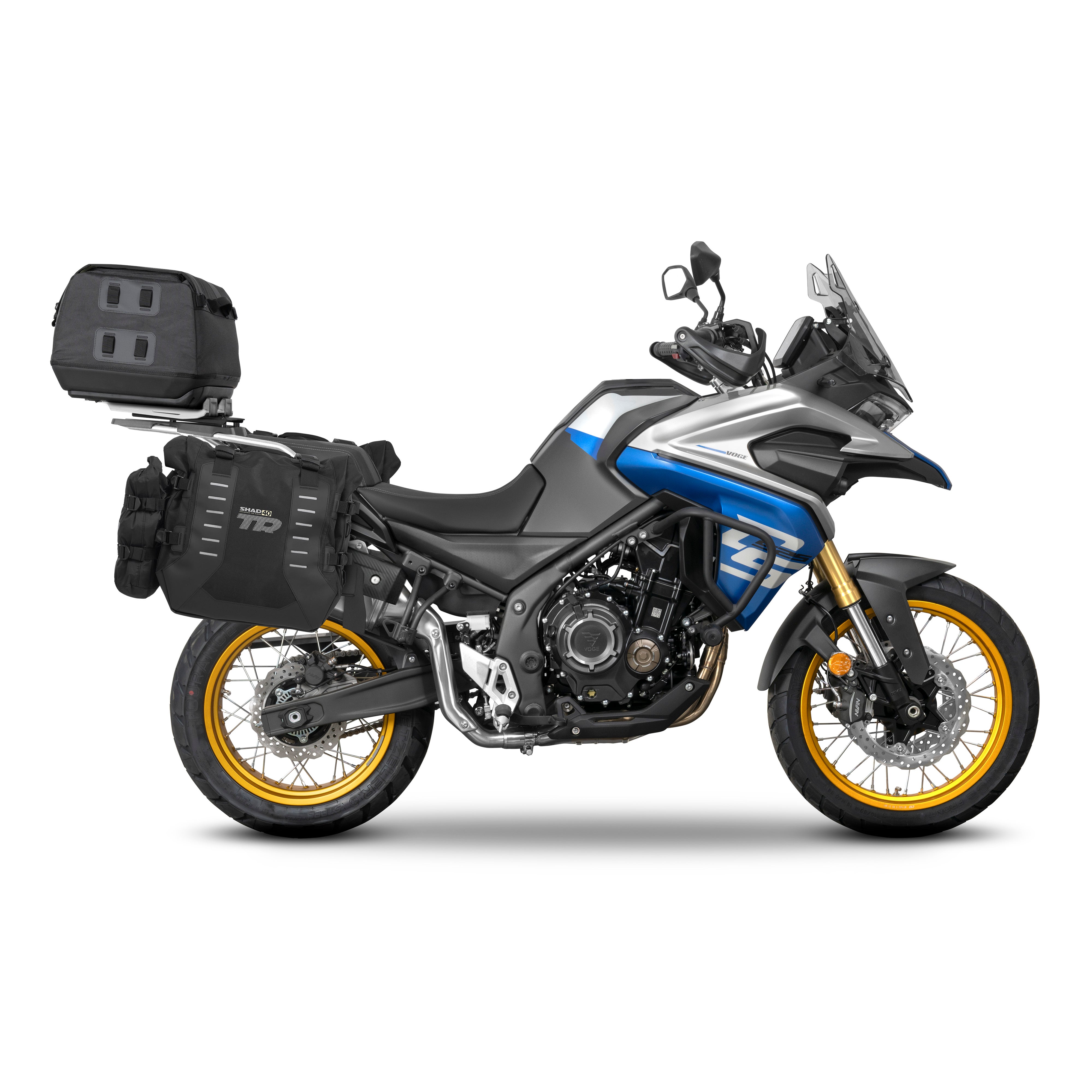 4P System Fixation Latérale Voge 525DSX / Black Knight /625DSX - LE PRATIQUE DU MOTARD