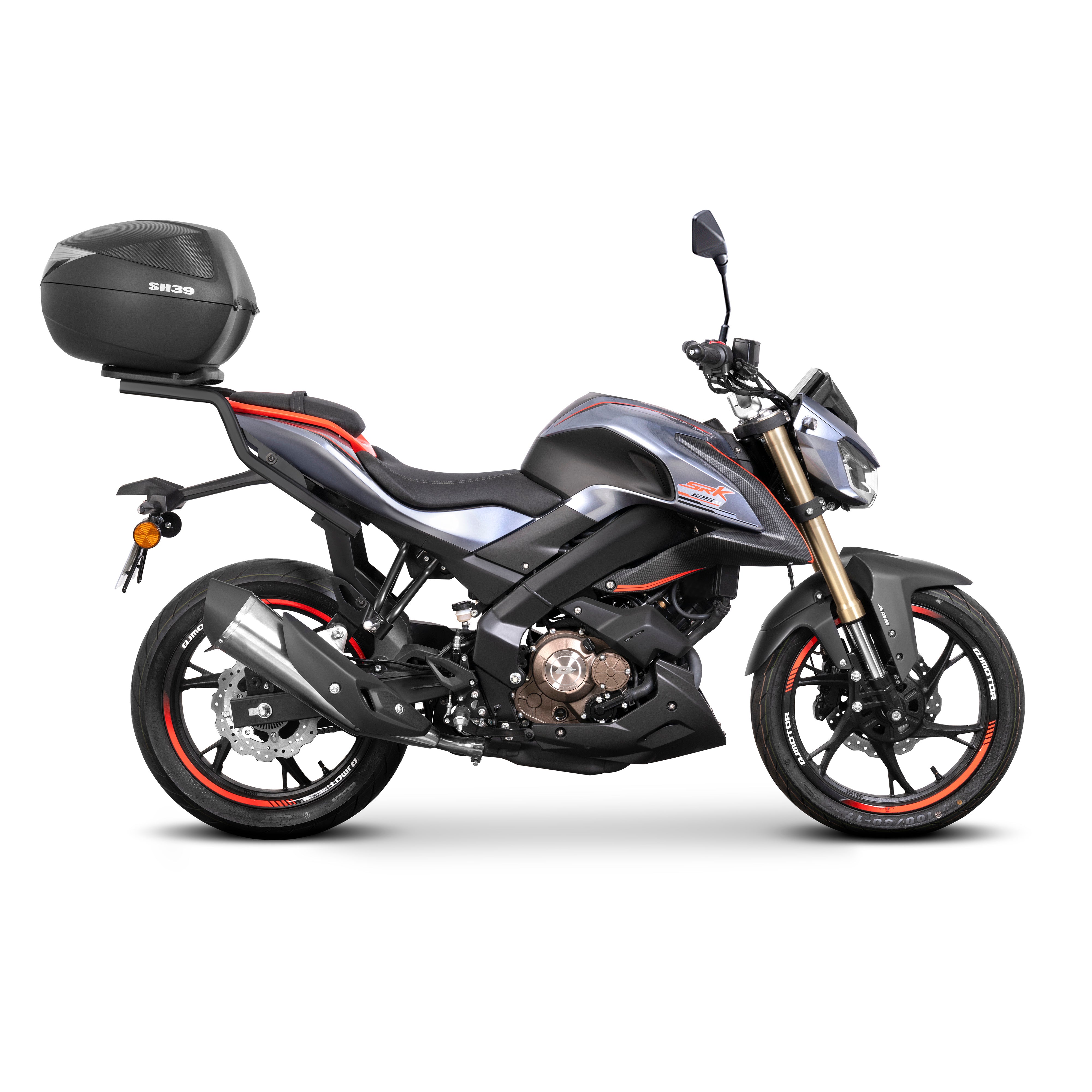 Fixation pour Top Case Qj Motor Srk 125S - LE PRATIQUE DU MOTARD
