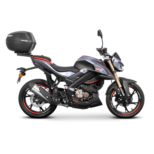 Fixation pour Top Case Qj Motor Srk 125S - LE PRATIQUE DU MOTARD