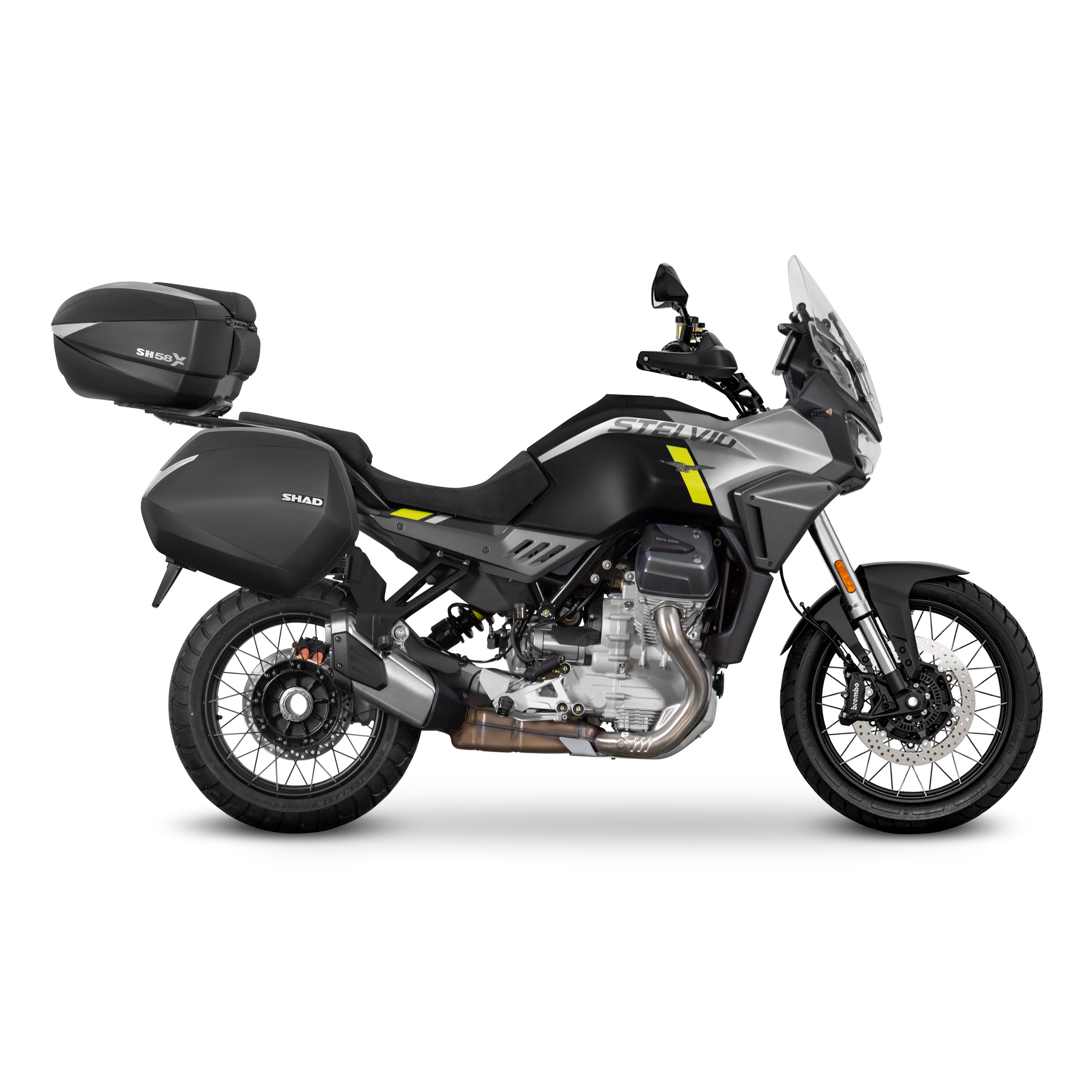 3P System Fixation Latérale Moto Guzzi Stelvio 1000 - LE PRATIQUE DU MOTARD