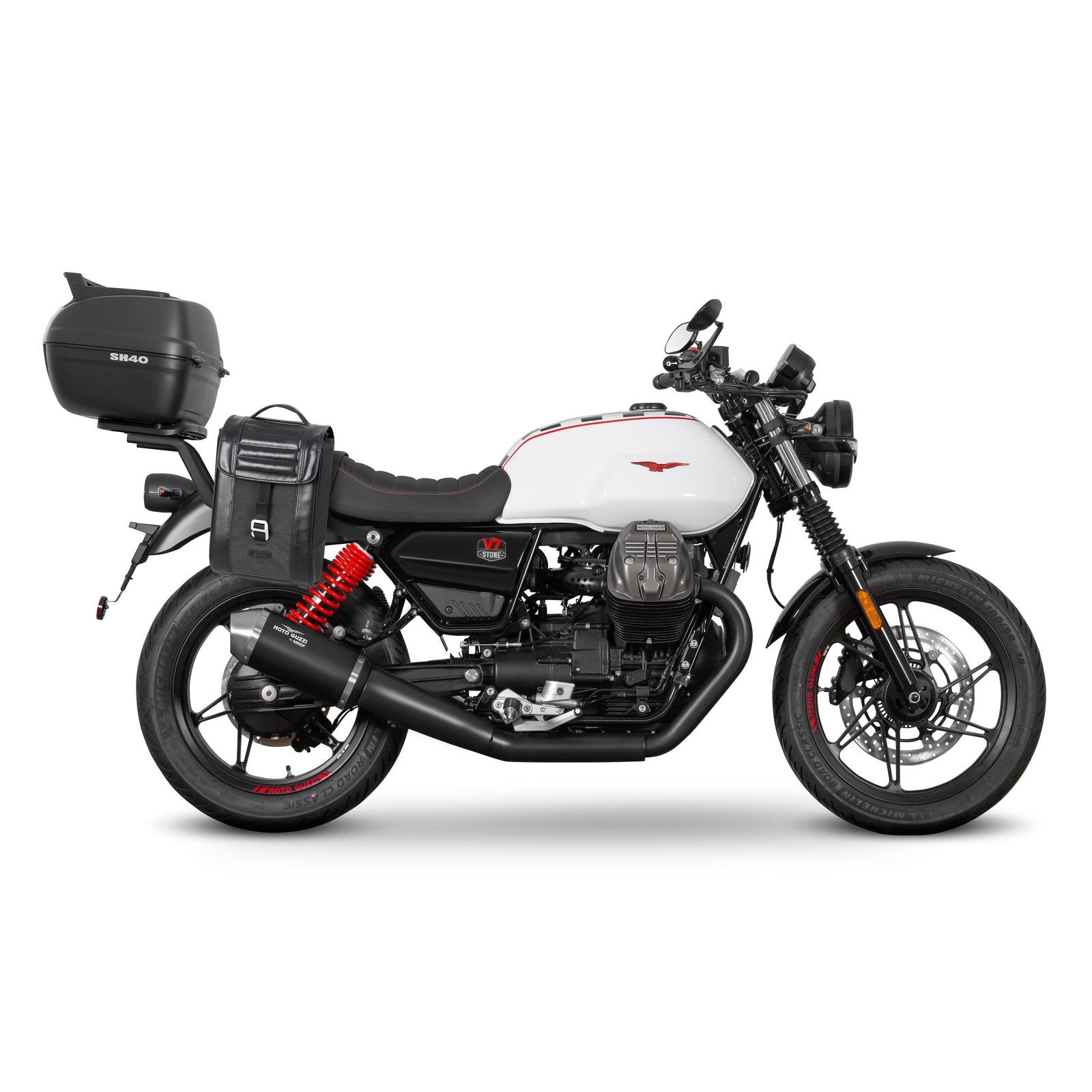 Fixation SR pour Sacoches Moto Guzzi V7 Stone / Stone Corsa / V7 Special Edition / V7 Stone Ten - LE PRATIQUE DU MOTARD