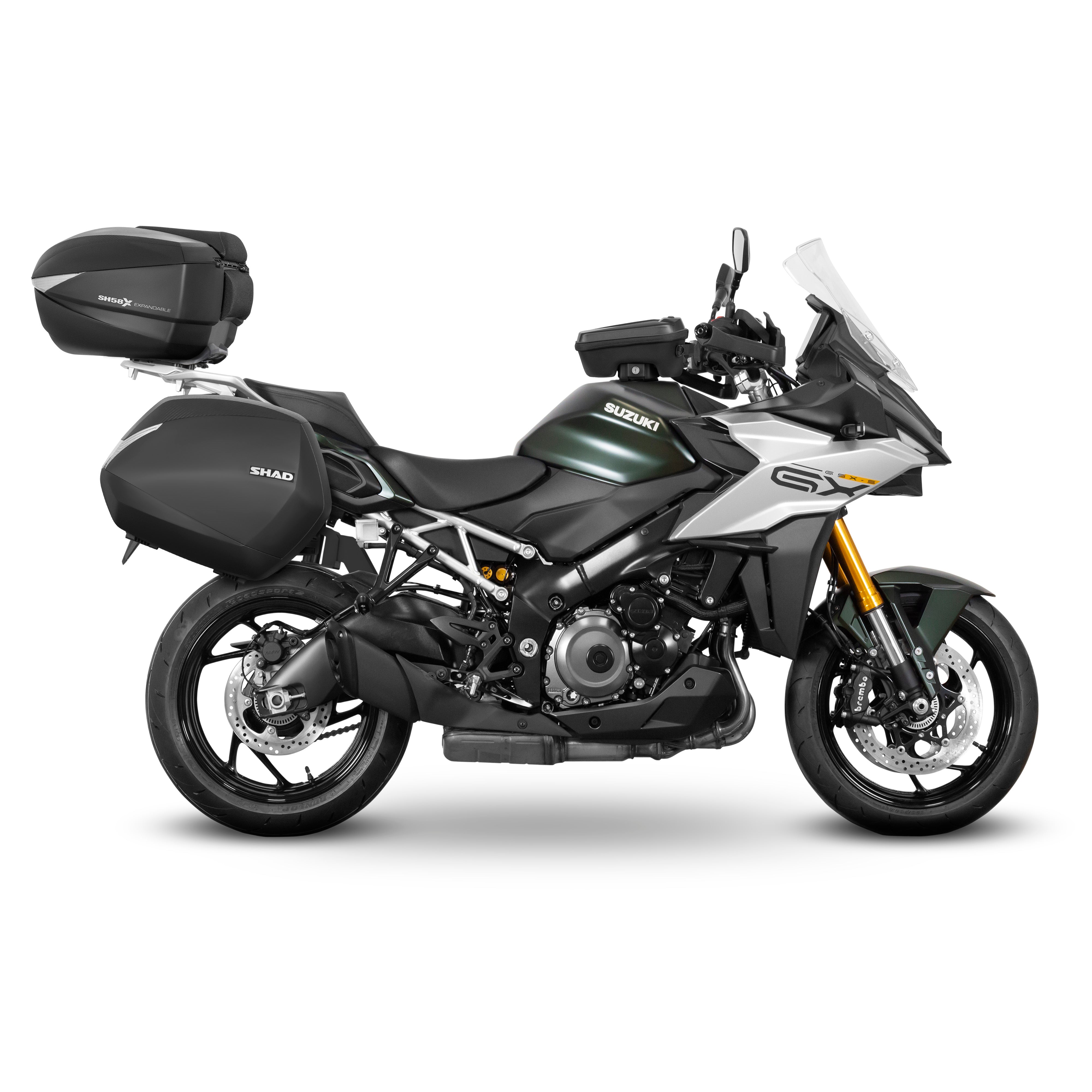 3P System Fixation Latérale Suzuki Gsx - s1000gx - LE PRATIQUE DU MOTARD