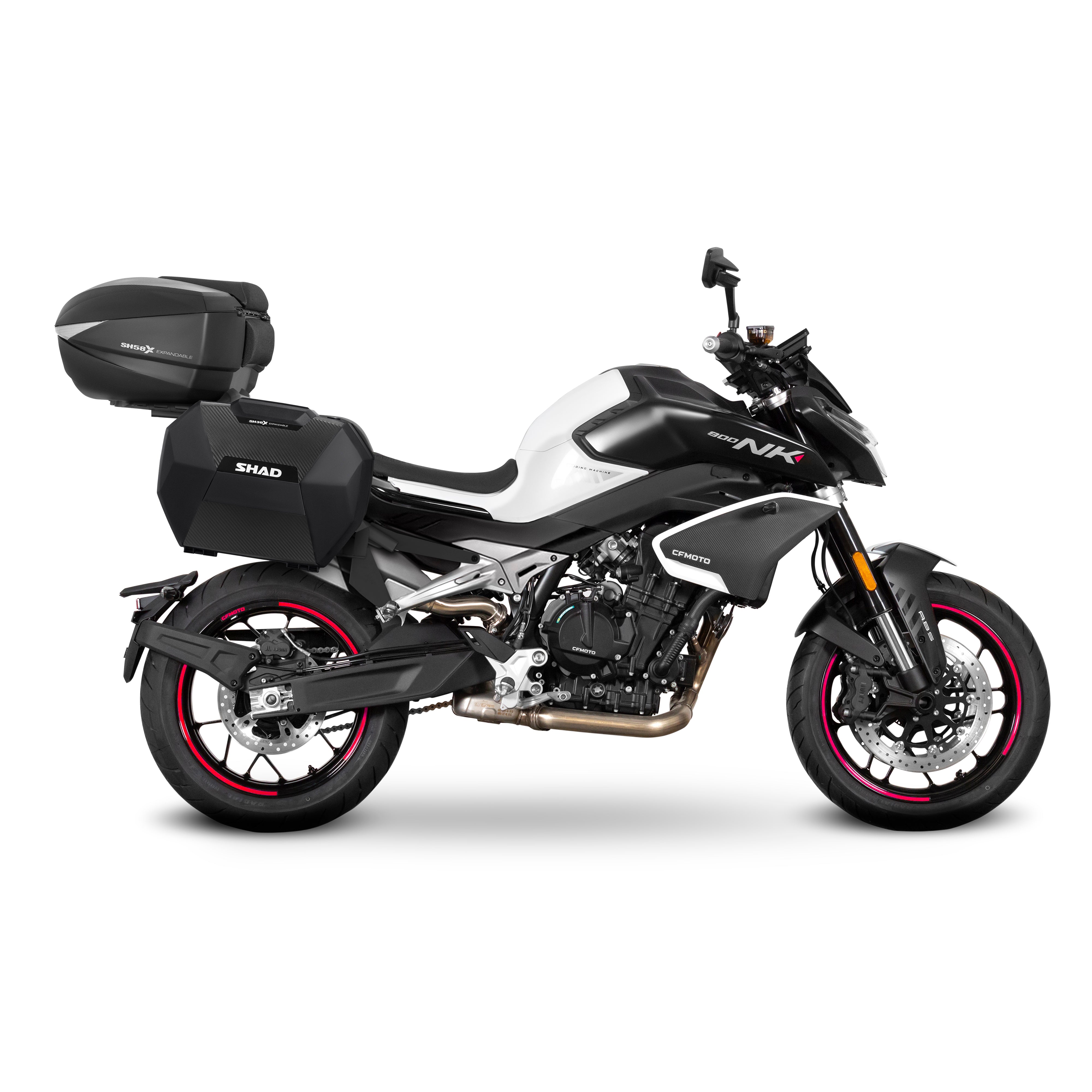 3P System Fixation Latérale Cf Moto 800 NK/SPORT/ADVANCED - LE PRATIQUE DU MOTARD