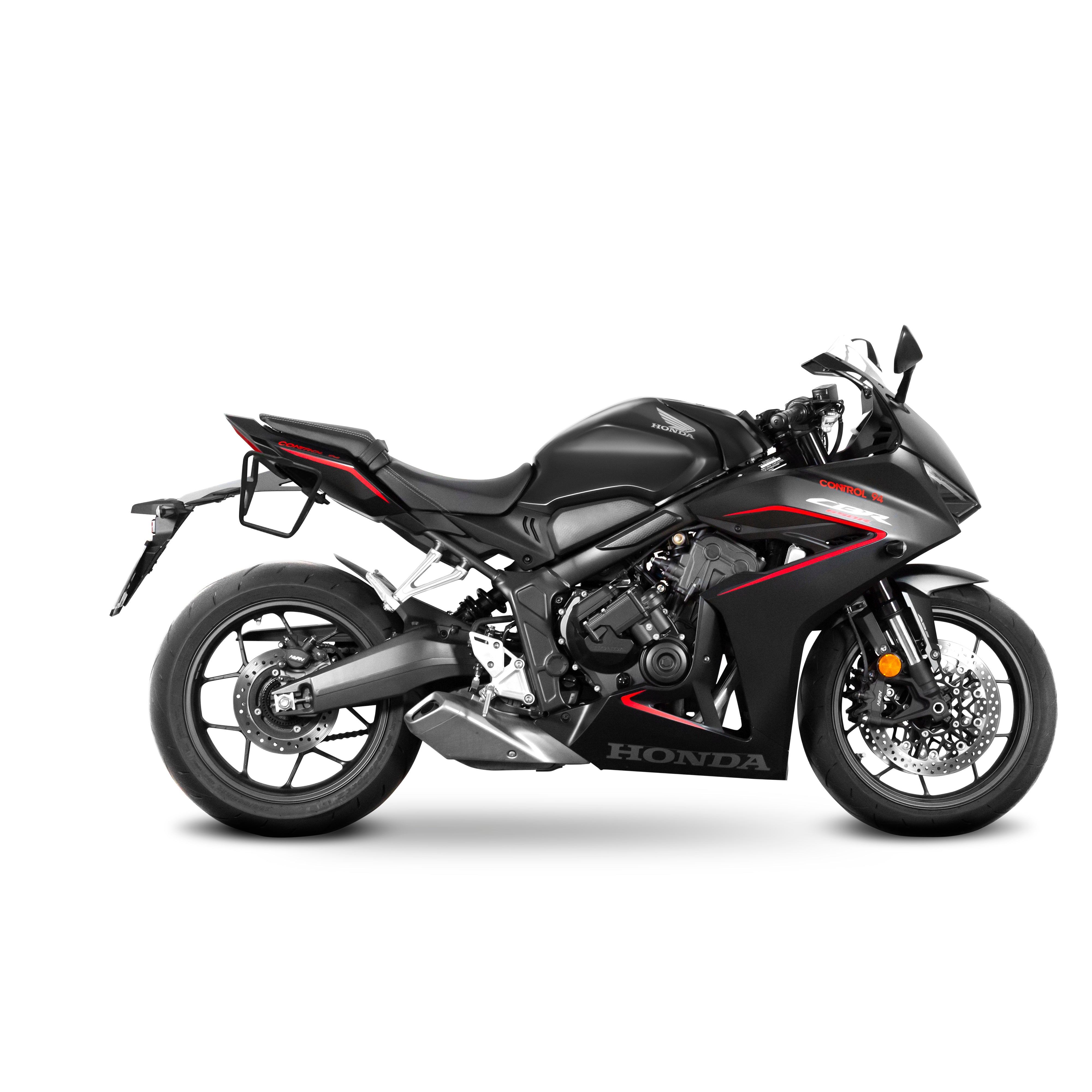 Fixation SR pour Sacoches Honda CB650R/CBR650R - LE PRATIQUE DU MOTARD