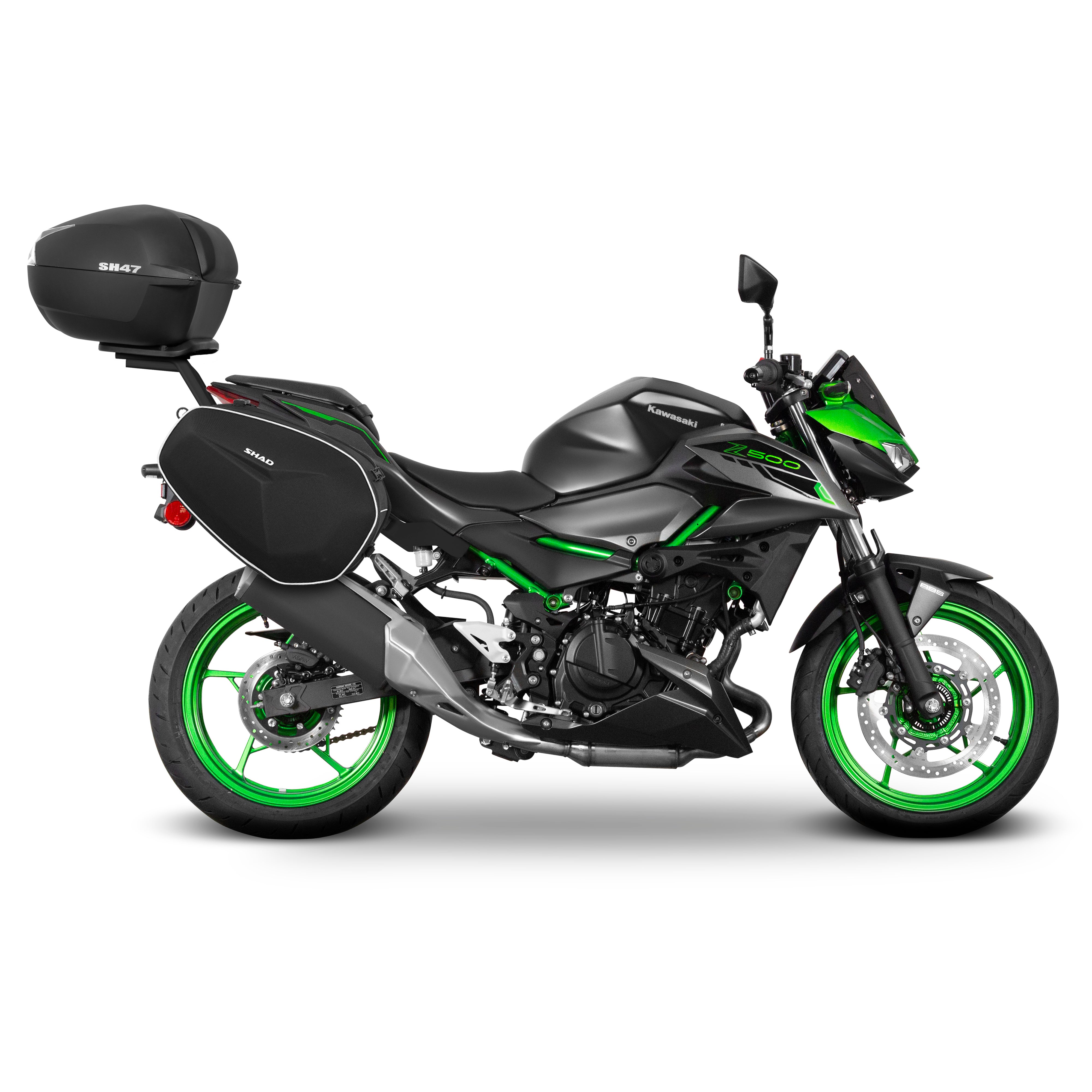 Fixation pour Top Case Kawasaki Z500 - LE PRATIQUE DU MOTARD
