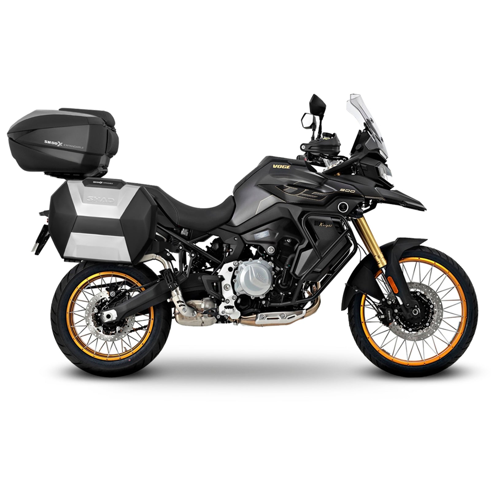 3P System Fixation Latérale Voge 900 Dsx / Black Knight - LE PRATIQUE DU MOTARD