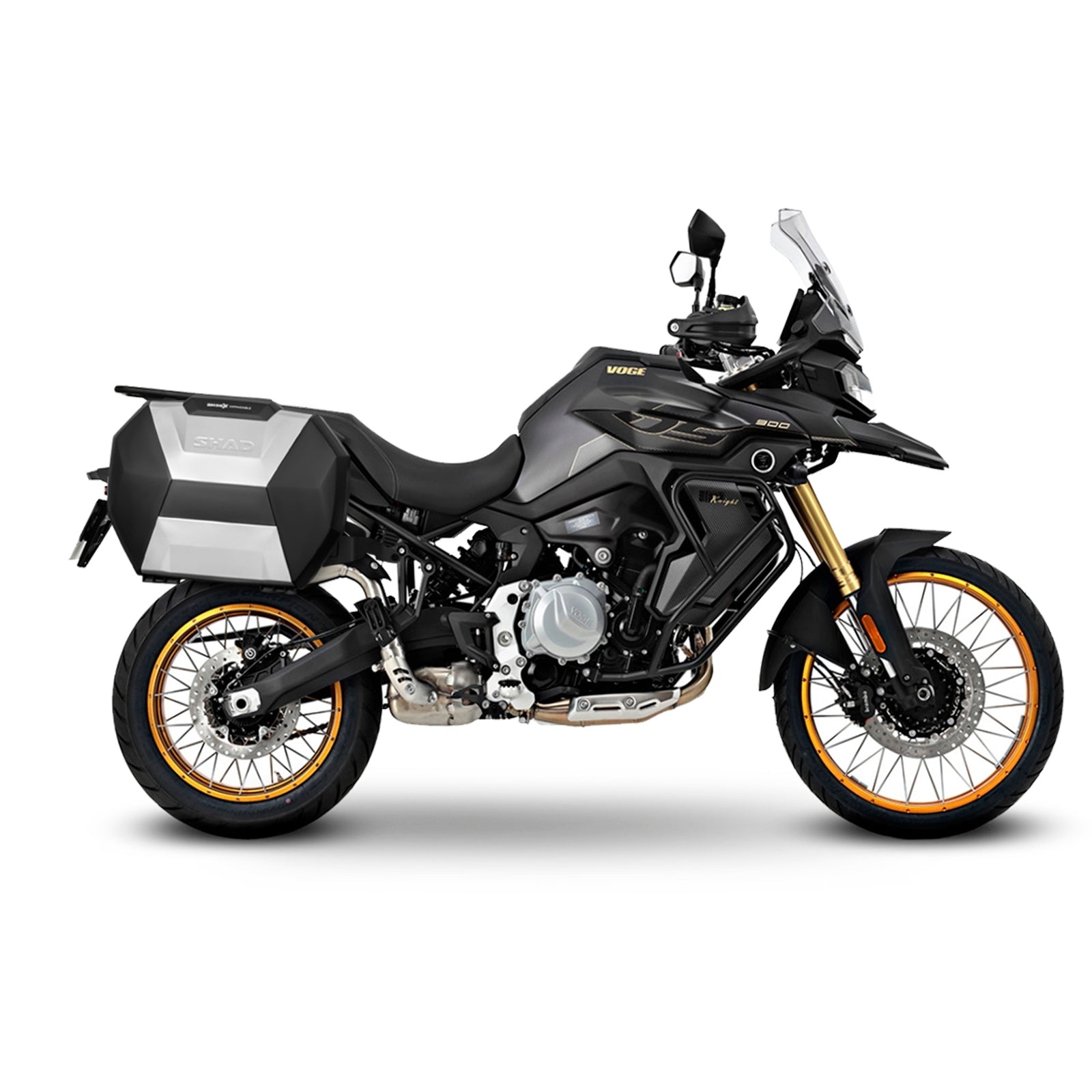 3P System Fixation Latérale Voge 900 Dsx / Black Knight - LE PRATIQUE DU MOTARD