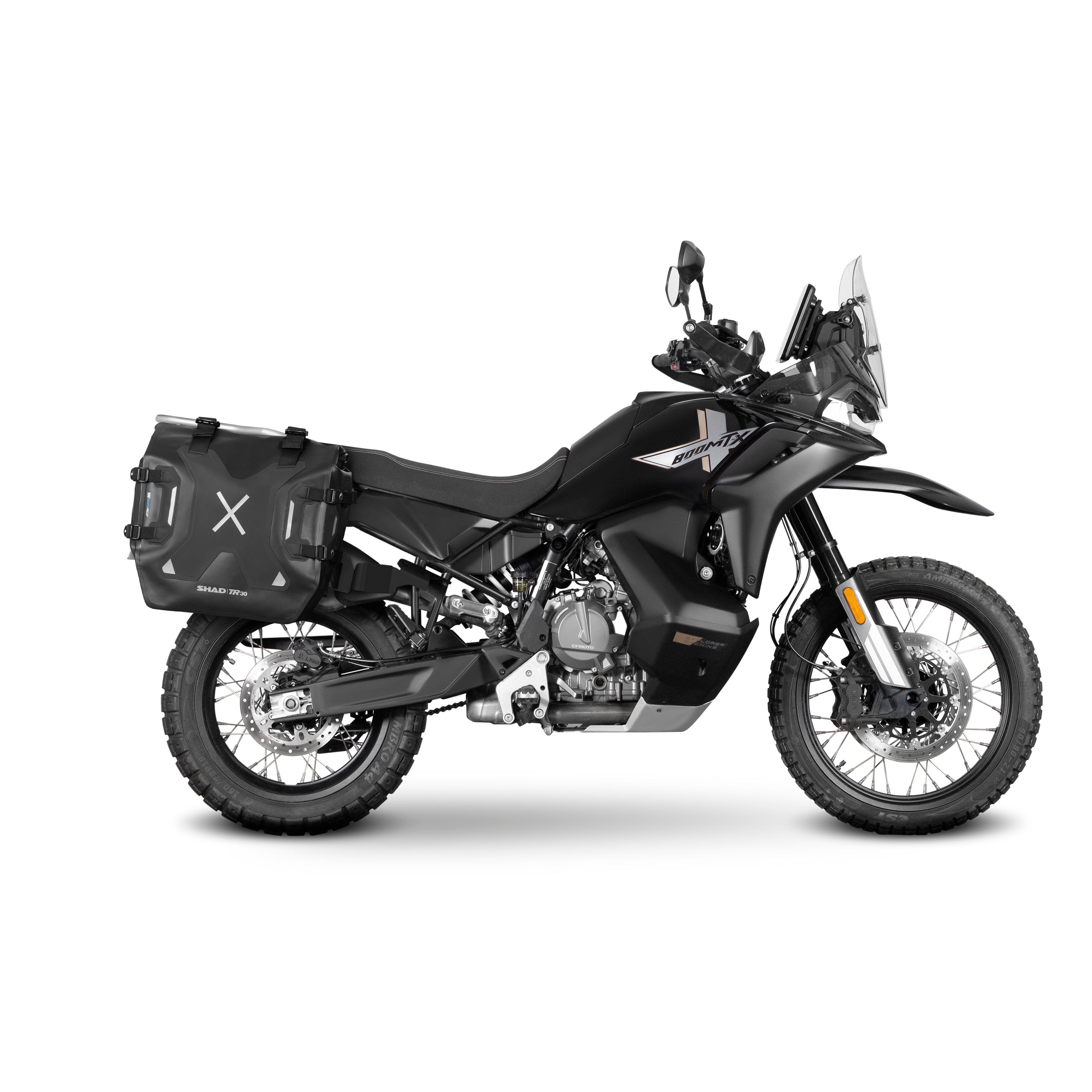 4P System Fixation Latérale Cf Moto 800 Mtx - LE PRATIQUE DU MOTARD