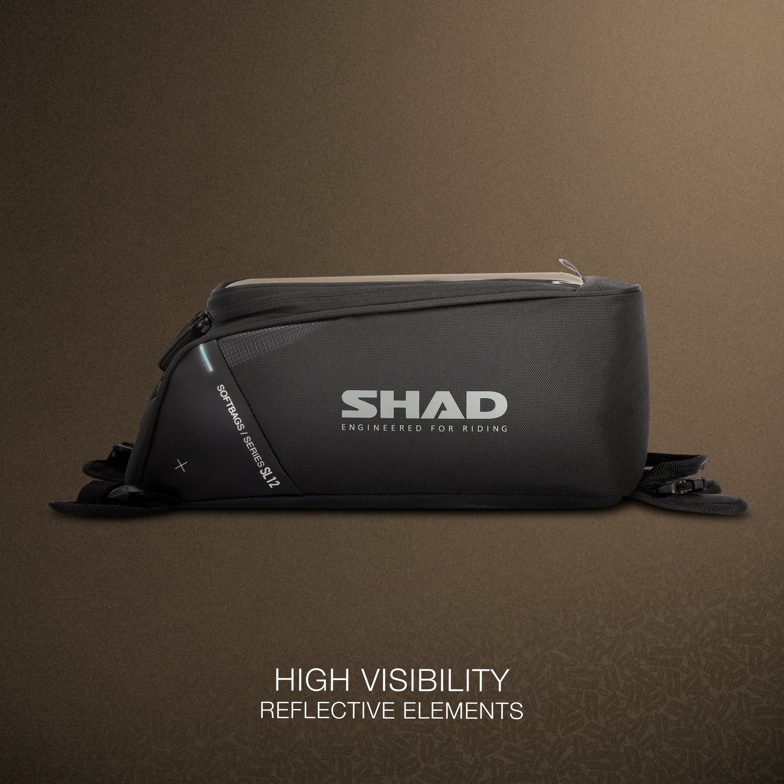 Sacoche Réservoir Magnétique SHAD SL12M — Sacoche Moto 12L - LE PRATIQUE DU MOTARD